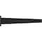 Ekena Millwork 2 1/2"W x 32"D Countertop Island Steel Heavy Duty Bracket w/ Flange, Powder Coated Black BKTM02X32IBPBL - alternate 3
